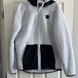 Under Armour Black and White Sherpa Jacket